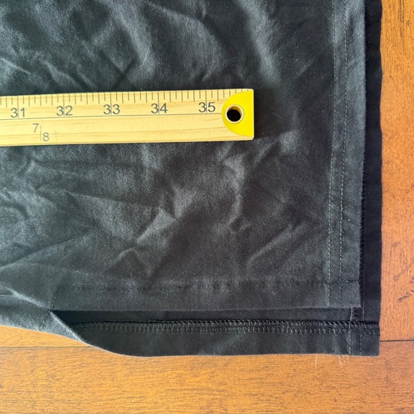 Pact Womens Organic Cotton Tie Front Midi T-Shirt Dress Black Small Sleeveless - Picture 5 of 5